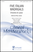 Five Italian Madrigals SATB choral sheet music cover